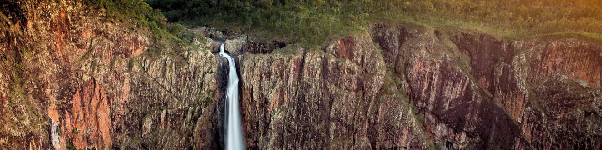 Wallaman Falls in far north QLD is the longest single drop waterfall in OZ. It looks amazing from the top and super impressive at the base after a steep climb in. One of our favourite walks during our 2016 trip to Far North QLD