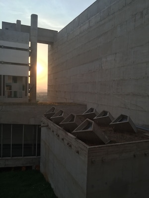 One of Le Corbusier last building design, guided tour is a must to understand all the thoughts that went into this