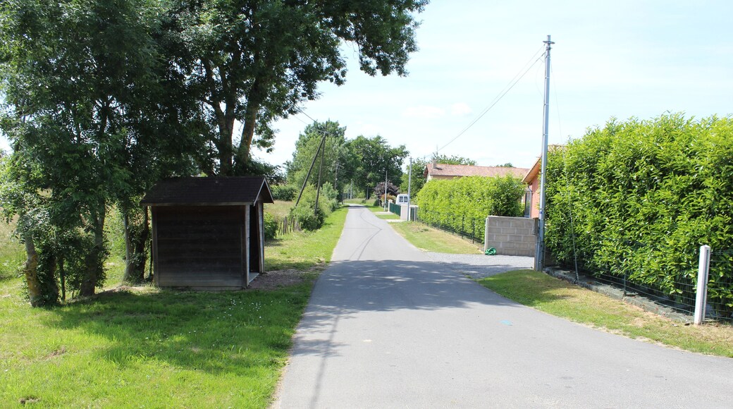 Route de Lingent, Saint-Cyr-sur-Menthon.