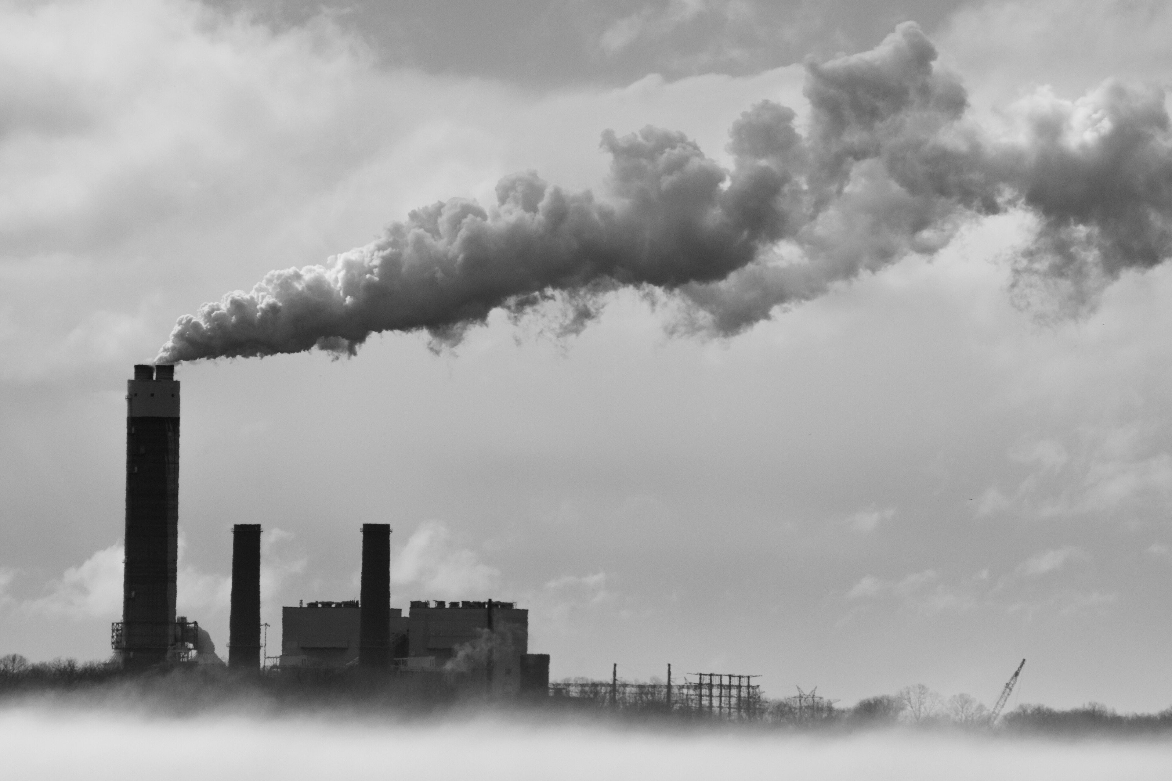 this factory was close to the banks of the junction of the Missouri & Mississippi rivers, the fog & the smoke made it seem like it was suspended 