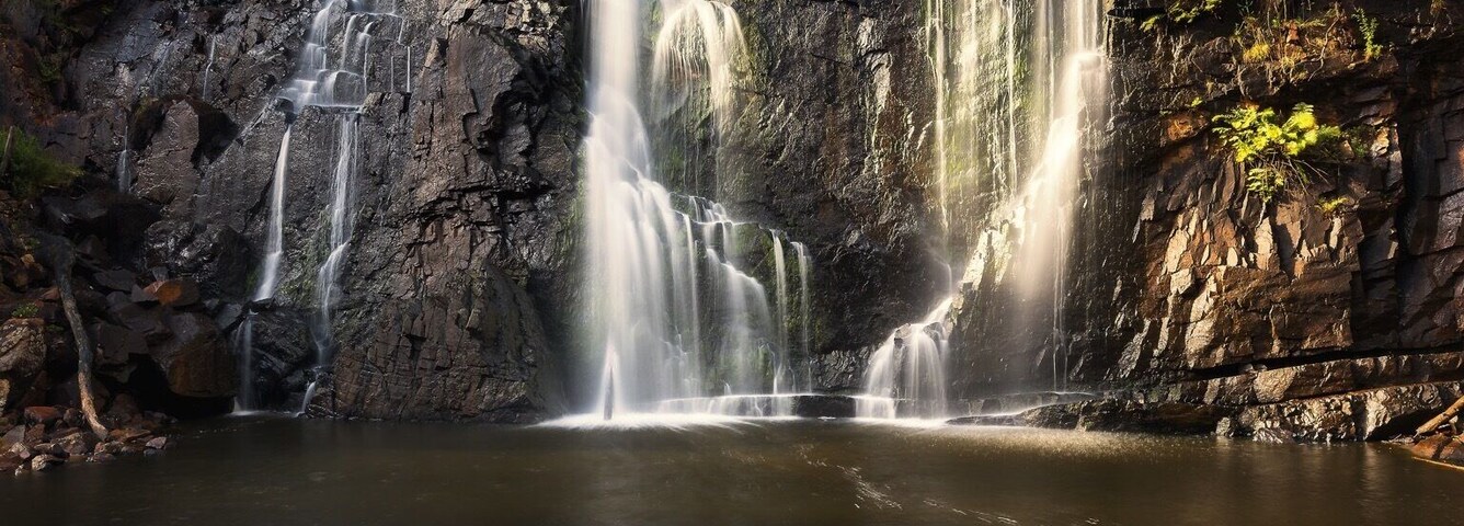 Beautiful McKenzie Falls after the rain at Grampians National Park