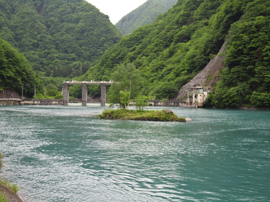 Nishiyama Dam.