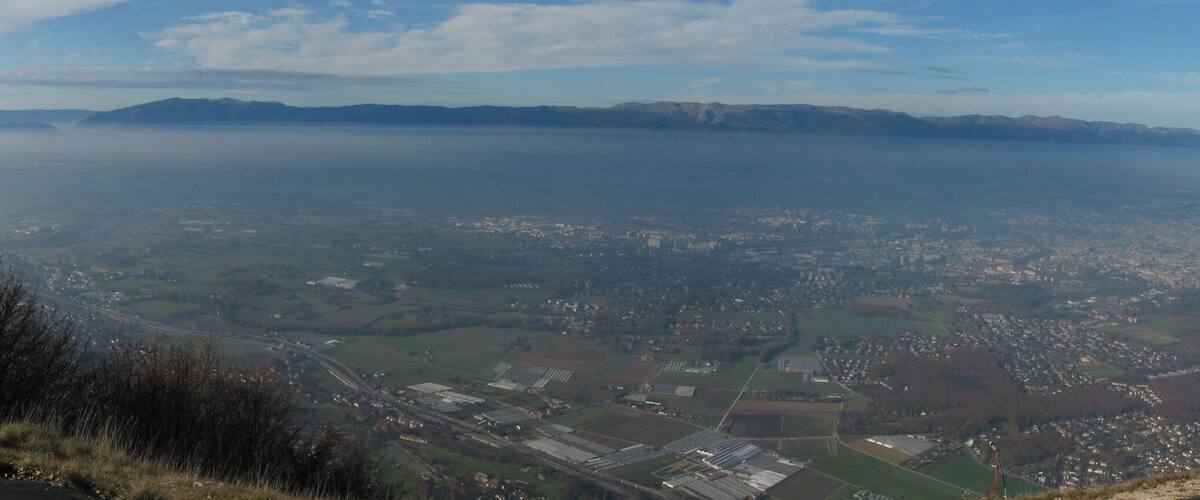 Geneva viewed from the Salève