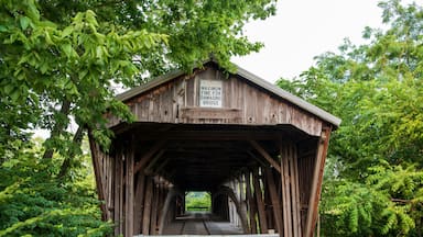 Bethel Road or New Hope Covered Bridge in Brown County, Ohio