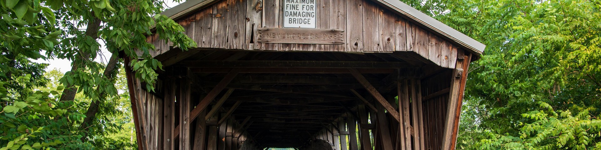 Bethel Road or New Hope Covered Bridge in Brown County, Ohio