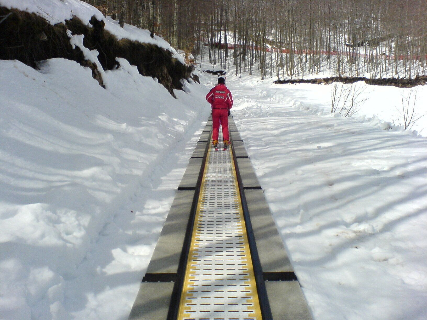 Tappeto campo scuola quota 1400