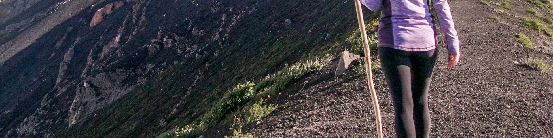 Being on Volcán Fuego as it erupted was one of the coolest adventures of my entire life! It was unreal to be up above the clouds, we eventually found ourselves in a cloud blocking the view of the eruptions and headed back to base camp so we could reach it before dark. #adventure #guatemala #solotravel #volcano #go4thelgobe