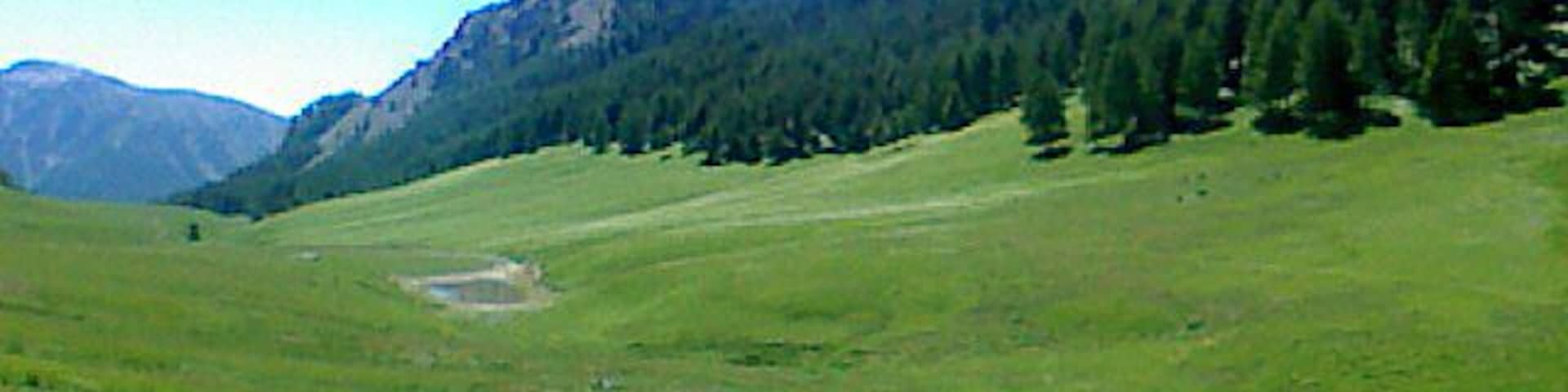 Mt. Aucellier from Longon Valley