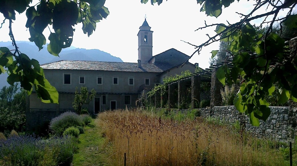 La Roya Saorge Monastere Franciscain Jardin