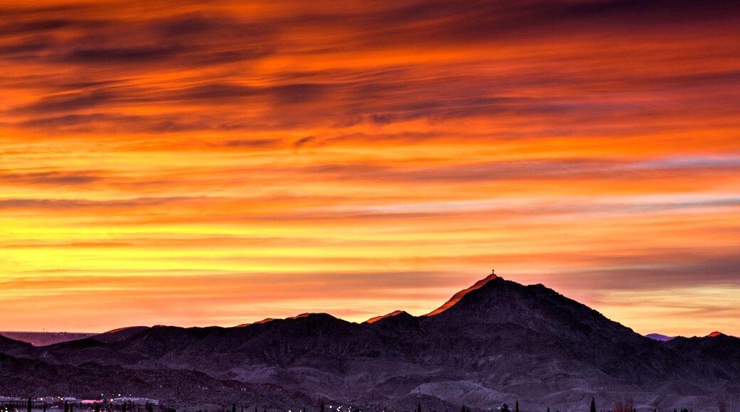 Mt. Christo Rey Sunset: Sunland Park, New Mexico
