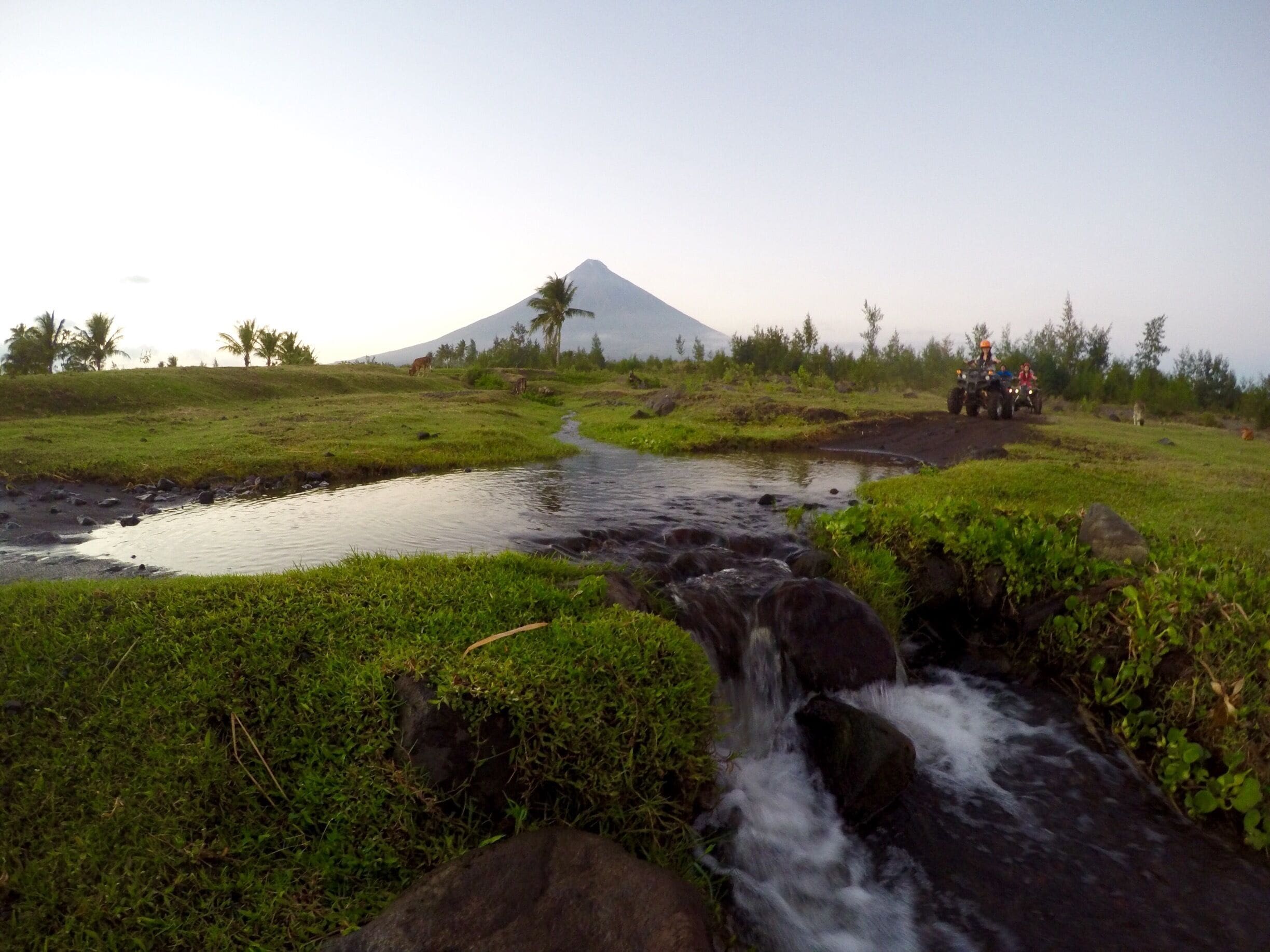 ATV experience before the sunset. It's a must when you are in Albay