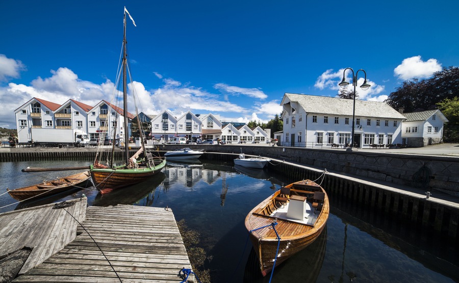 Bjekkjarvik - Austevoll in Hordaland Norway