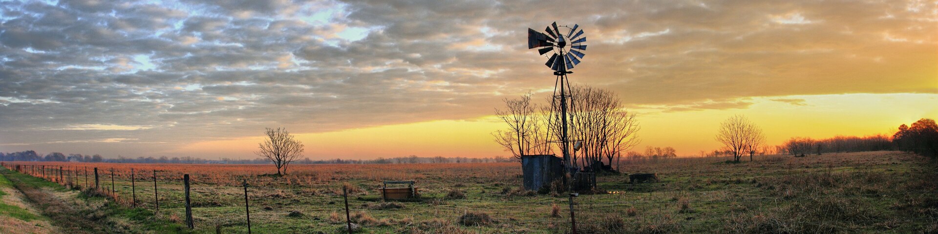 Hockley Texas Sunrise Windmill