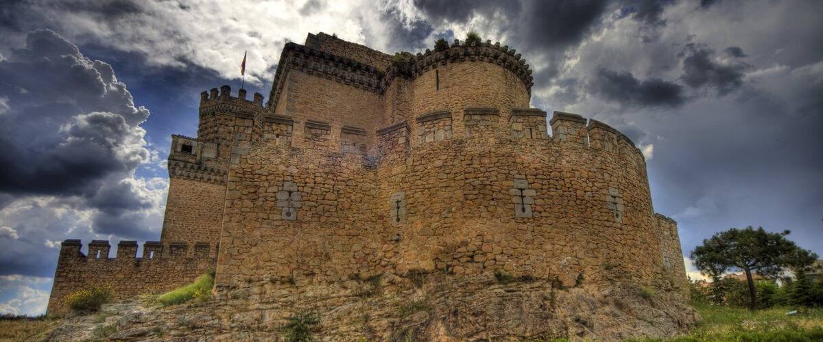 Manzanares el Real, Comunidad de Madrid, España.