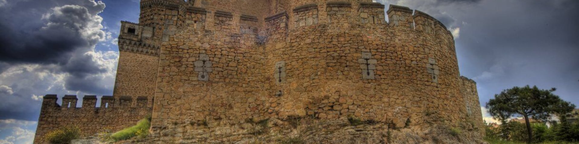 Manzanares el Real, Comunidad de Madrid, España.