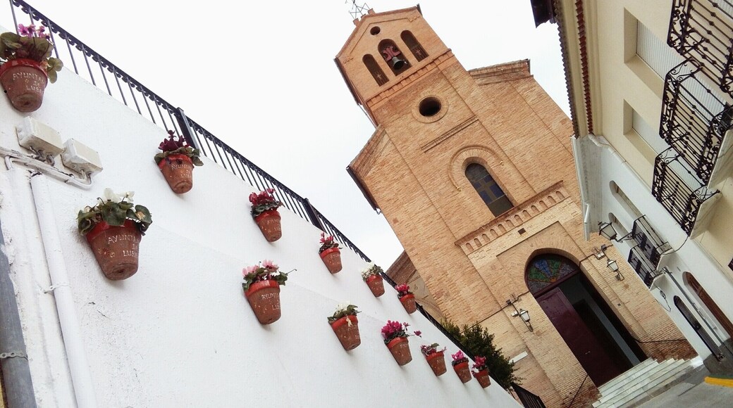 Beautiful church in the village of Lubrin
