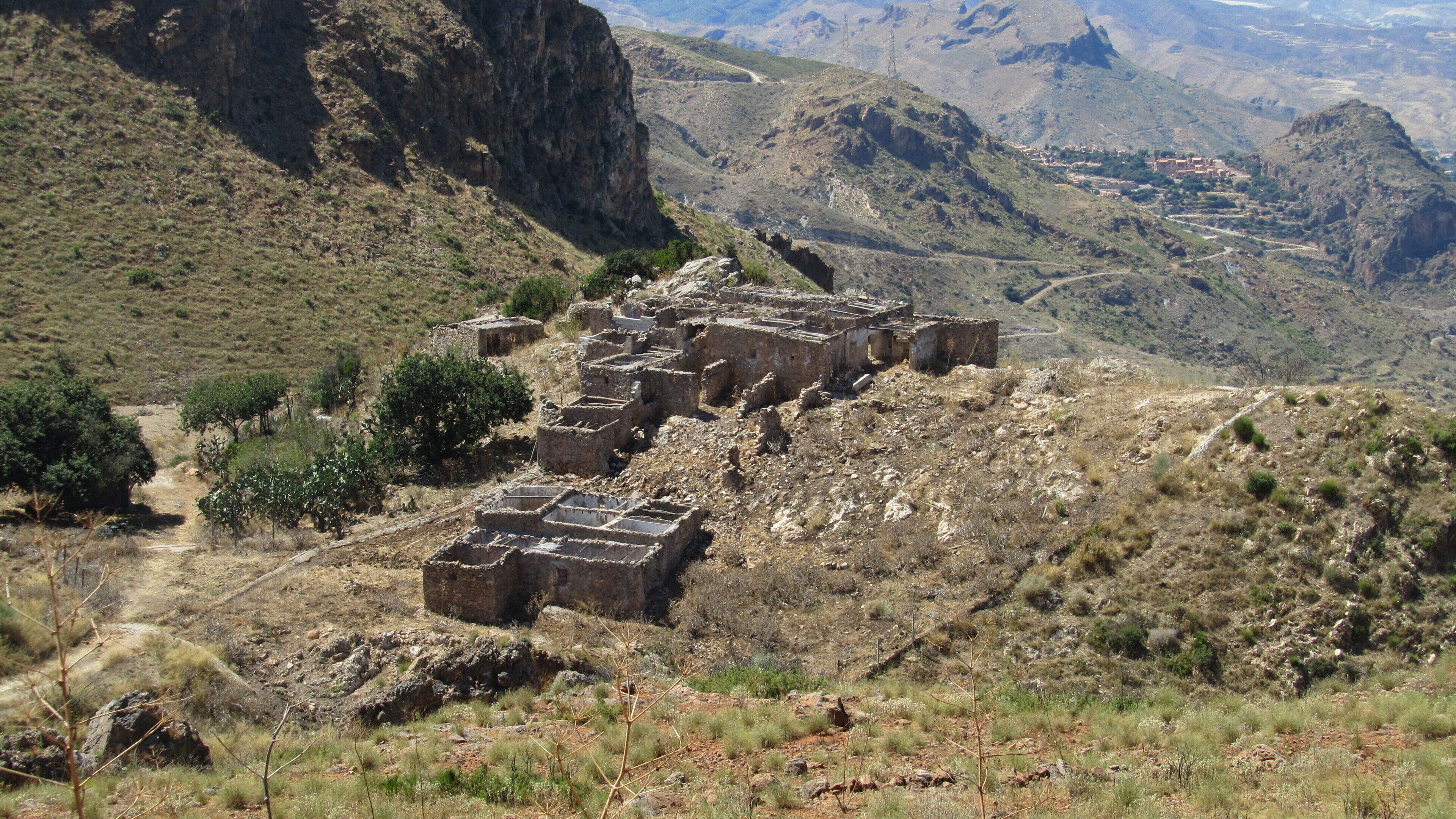 Old houses at Sierra Cabrera