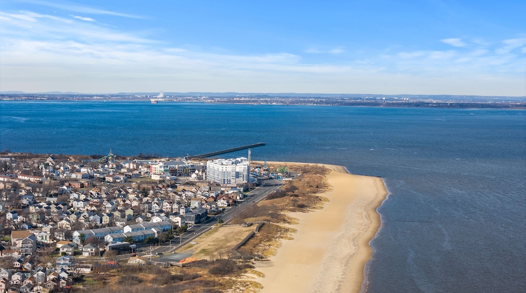 Keansburg New Jersey Aerial Beach