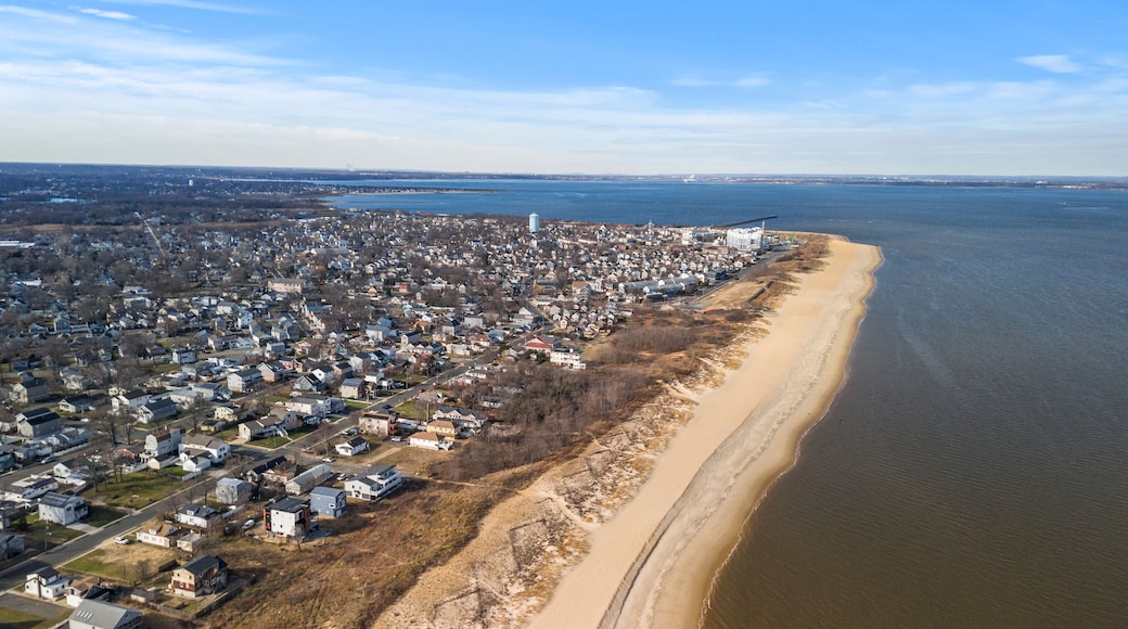 Keansburg New Jersey Aerial Beach
