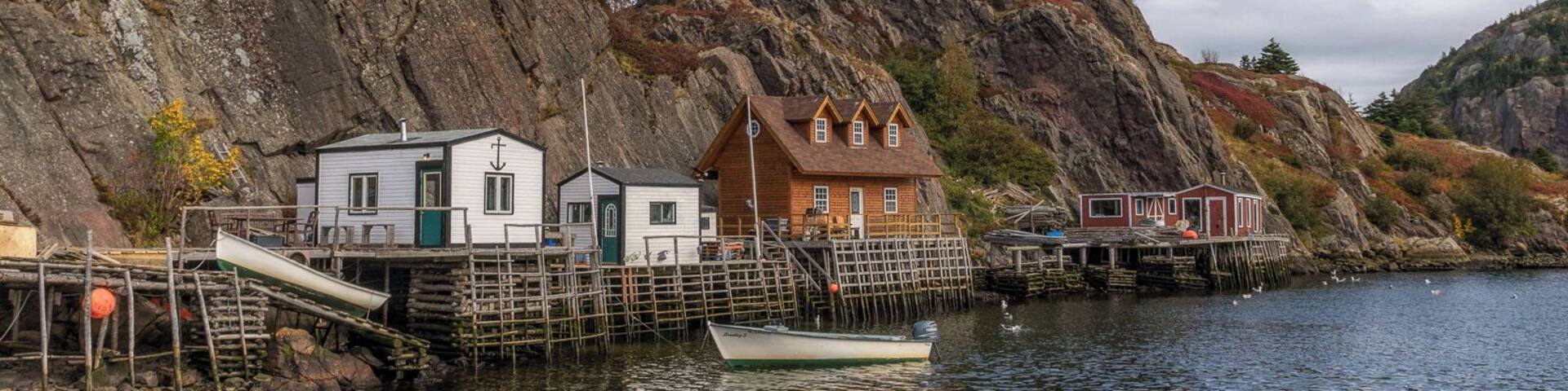 The charming community of Quidi Vidi in St. John's, Newfoundland. This is one of those places, much like Peggy's Cove, that I will never tire of seeing and photographing.