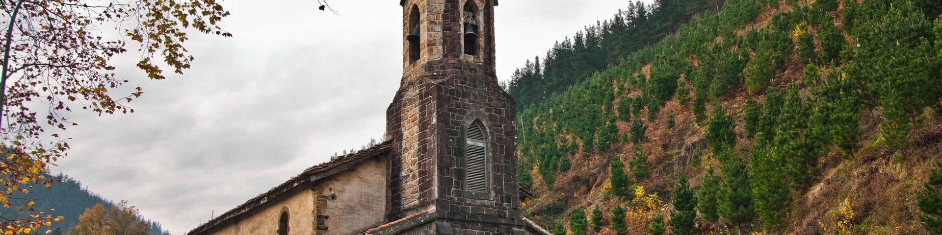 Iglesia del barrio de San Prudencio en Guipúzcoa