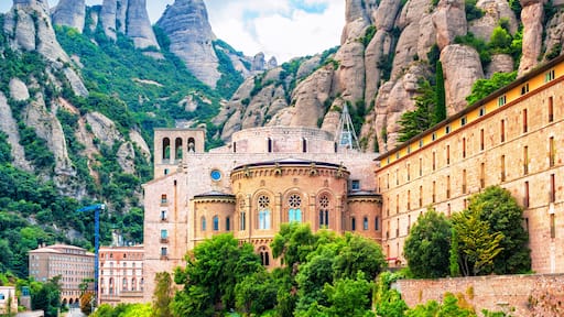 Santa Maria de Montserrat abbey, Catalonia Spain