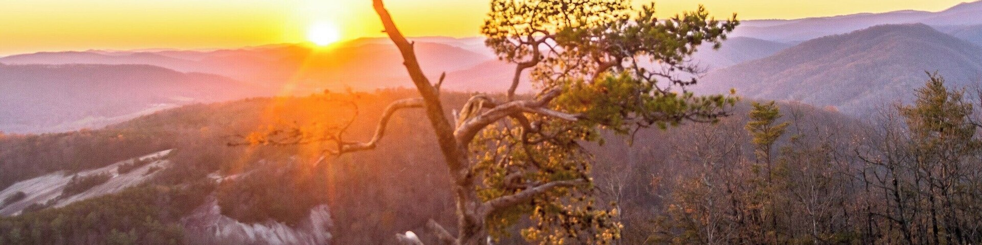 We went to Upper lot parking area and hike our way up the mountain. got some beautiful rocky view. Great park for hike , bike , climb, fish and camp
