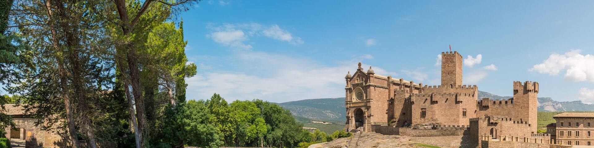 Castle of Javier, Navarra. Spain