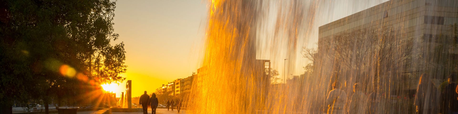 Vial Norte fountains, Cordoba, Spain