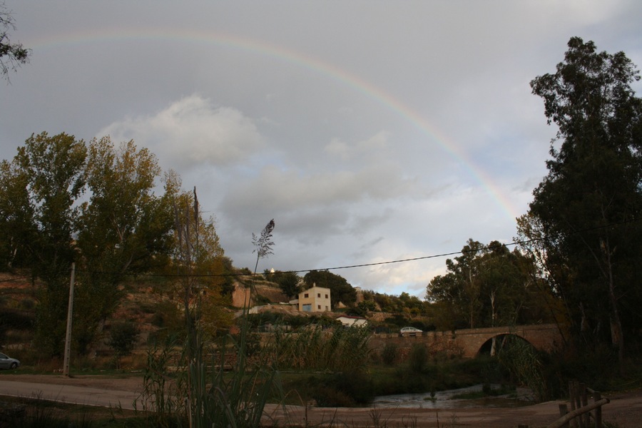 Arco iris sobre Chelva