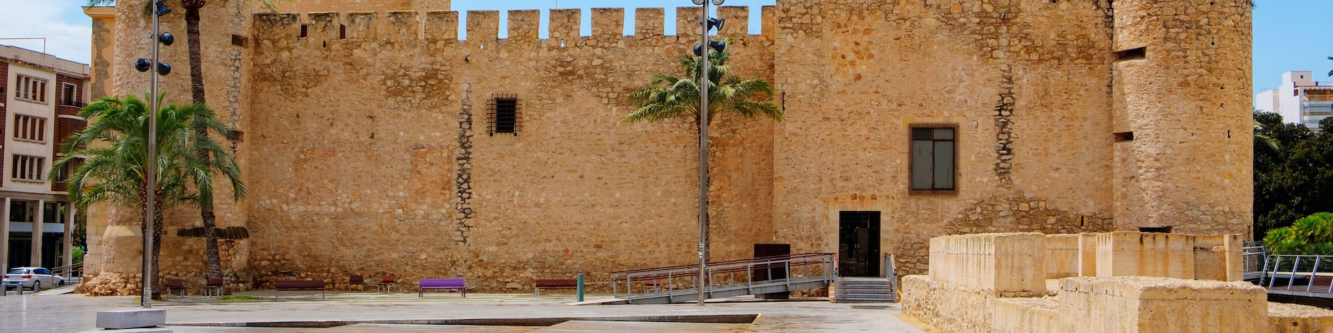 Altamira Castle, in Elche, Spain