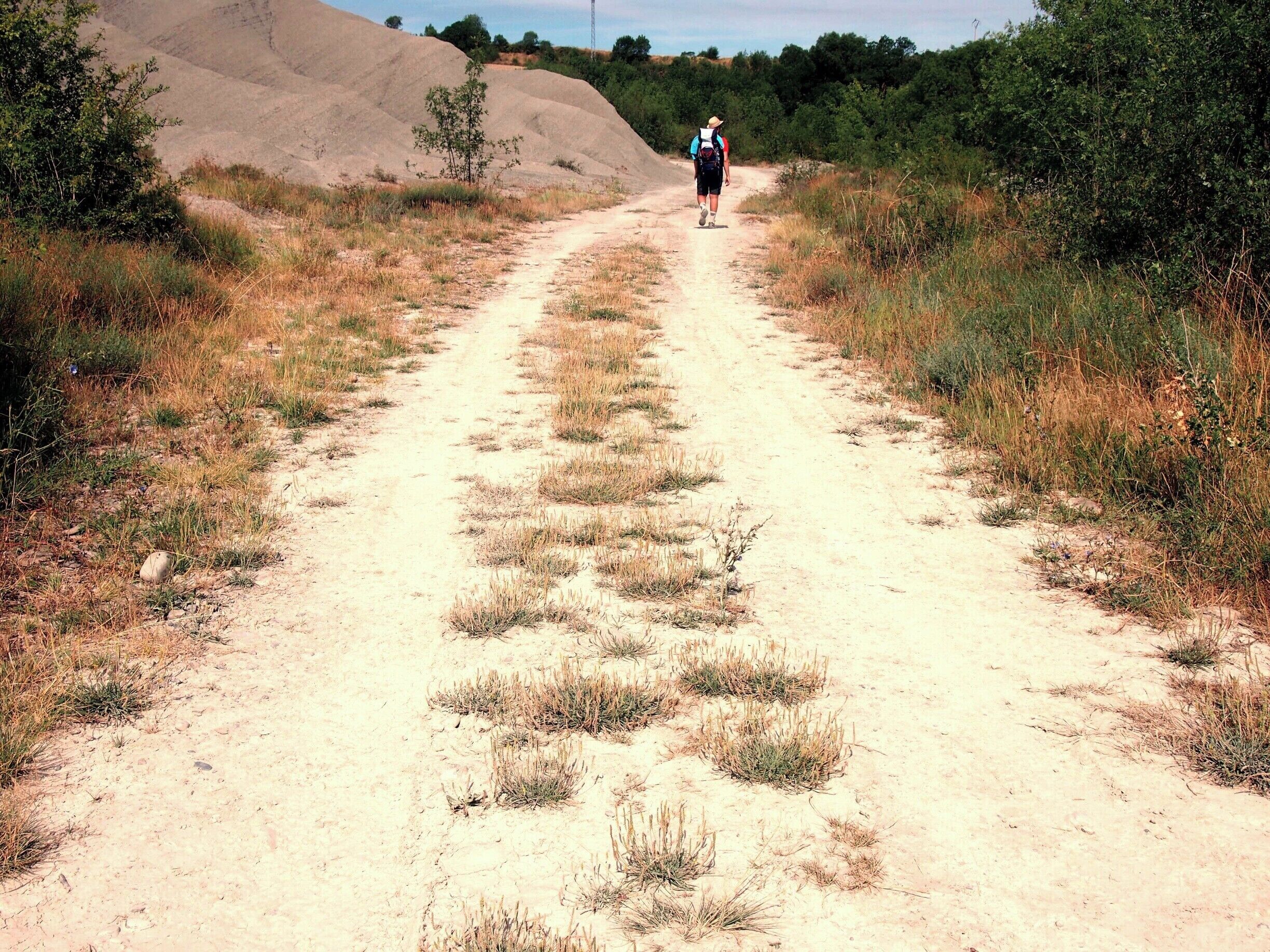 Trailing in the Spanish countryside on our way to Ruesta. 
#caminodesantiago   

DAY 3 - RUESTA http://www.endoftherainbow.net/blogita/giorno5km53ruesta