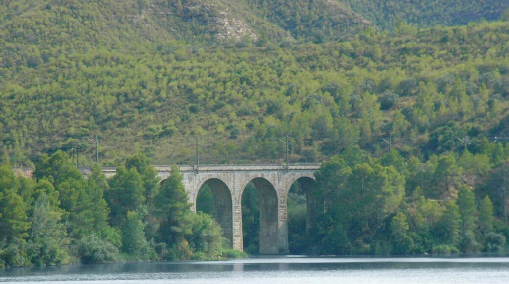 Pont del ferrocarril sobre el Matarranya