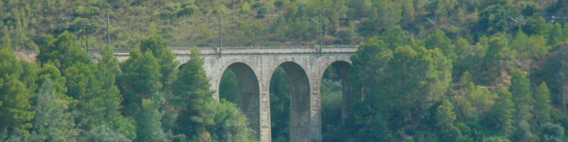 Pont del ferrocarril sobre el Matarranya