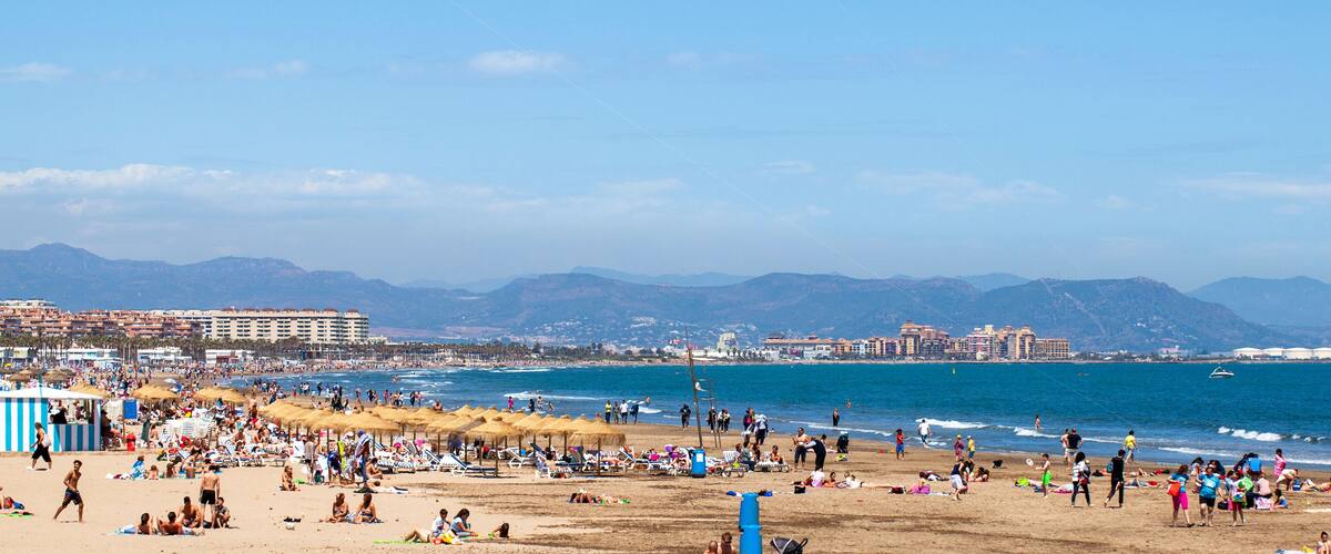 Playa de La Malvarrosa, Valencia
