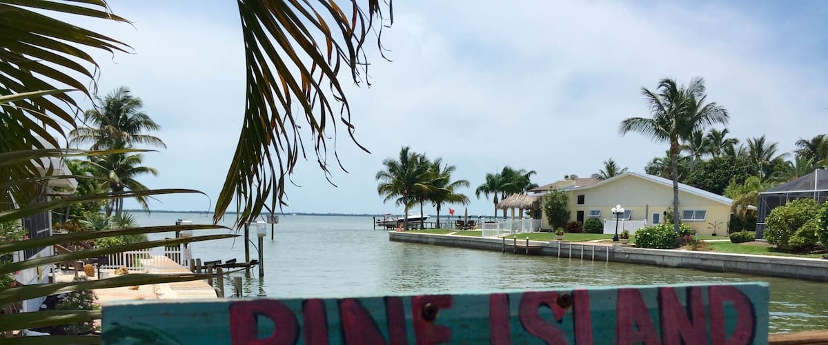 Great view and delicious grouper at the Waterfront Restaurant!