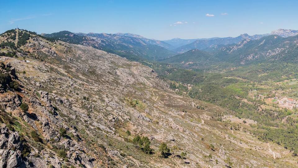 Puerto de las palomas viewpoint in Sierra de Cazorla, Jaen, Spain