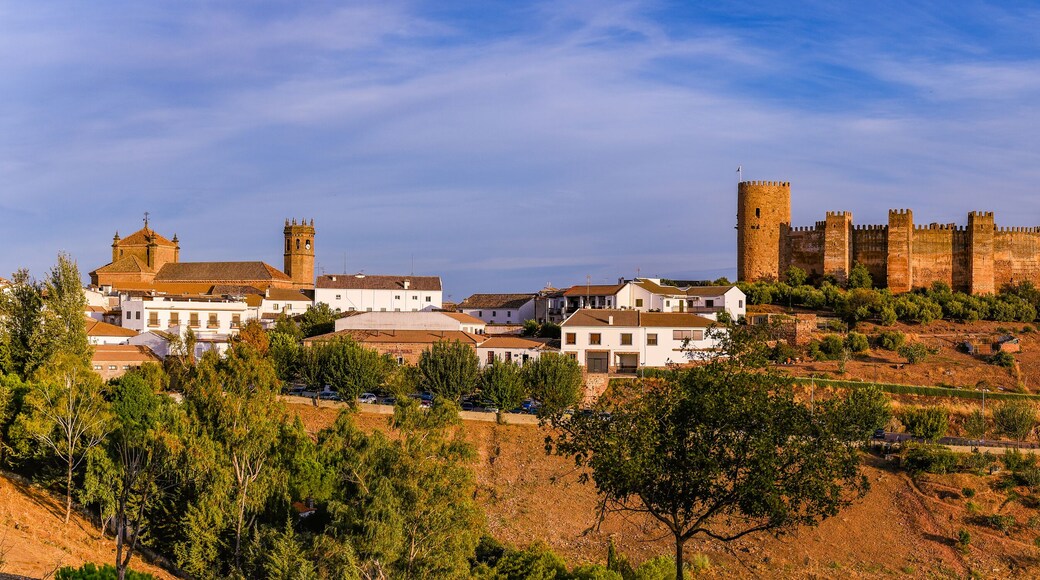 Castle of Baños de la Encina in the province of Jaen, Andalusia, Spain