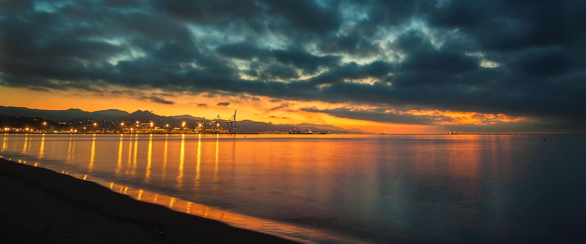 Playa de la Misericordia, Málaga, Spain