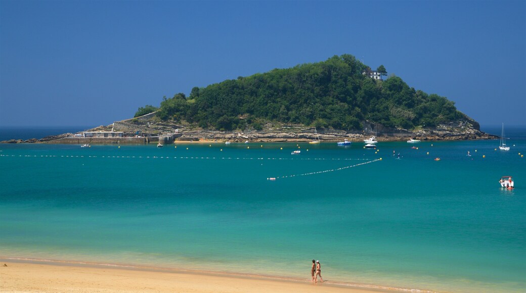 Insel Santa Clara mit einem allgemeine Küstenansicht, Inselbilder und Strand