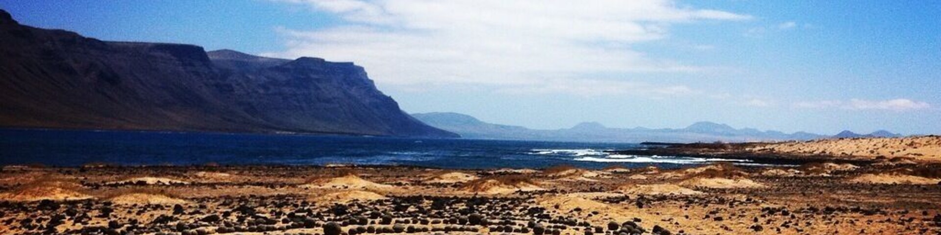 Lors d'un voyage à Lanzarote, une journée sur la très tranquille et presque désertique Isla Graciosa....une journée hors du temps...