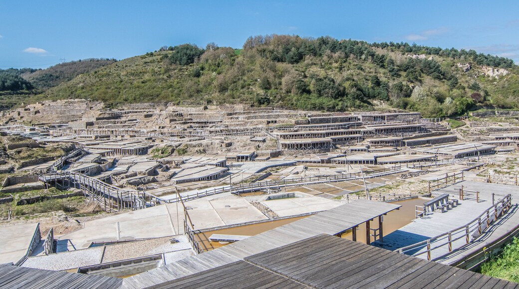 Salt pans in Salinas de Añana, Álava