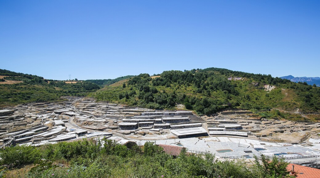 Salinas de Anana in Basque Country, Spain