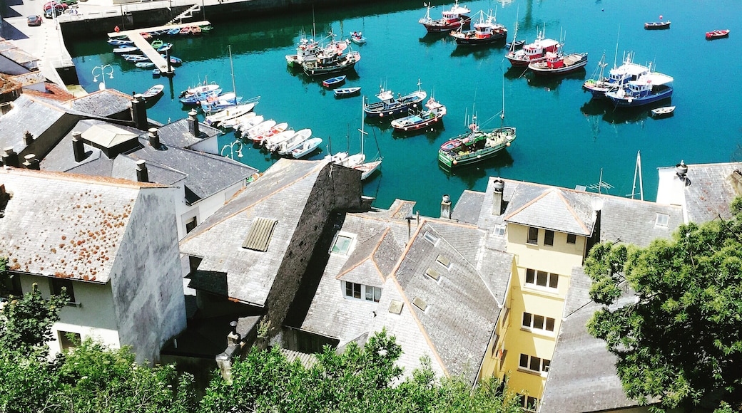 View of Luarca as I approach on foot