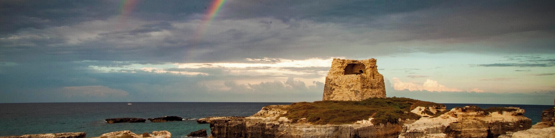 Roca Vecchia or Rocavecchia is a coastal town of Salento, in the province of Lecce. It overlooks the Adriatic Sea and is located between San Foca and Torre dell'Orso