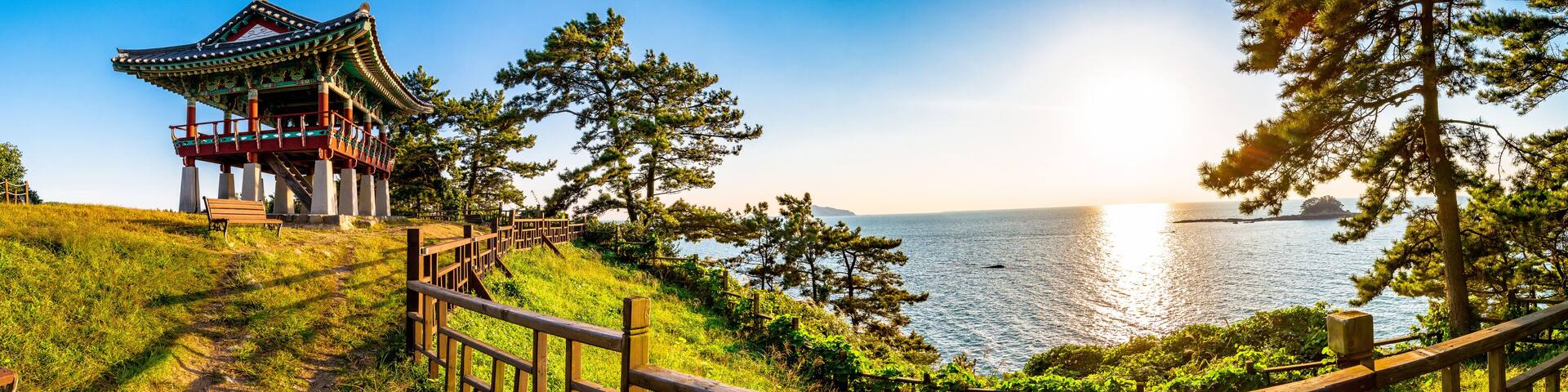 Seocheon Maryang-ri dongbaegjeong in Camellia Forest
