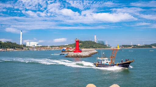 Landscape of Seocheon Maryang port