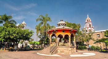 Hidalgo Kiosk in Hidalgo Garden in Tlaquepaque near Guadalajara in Mexico