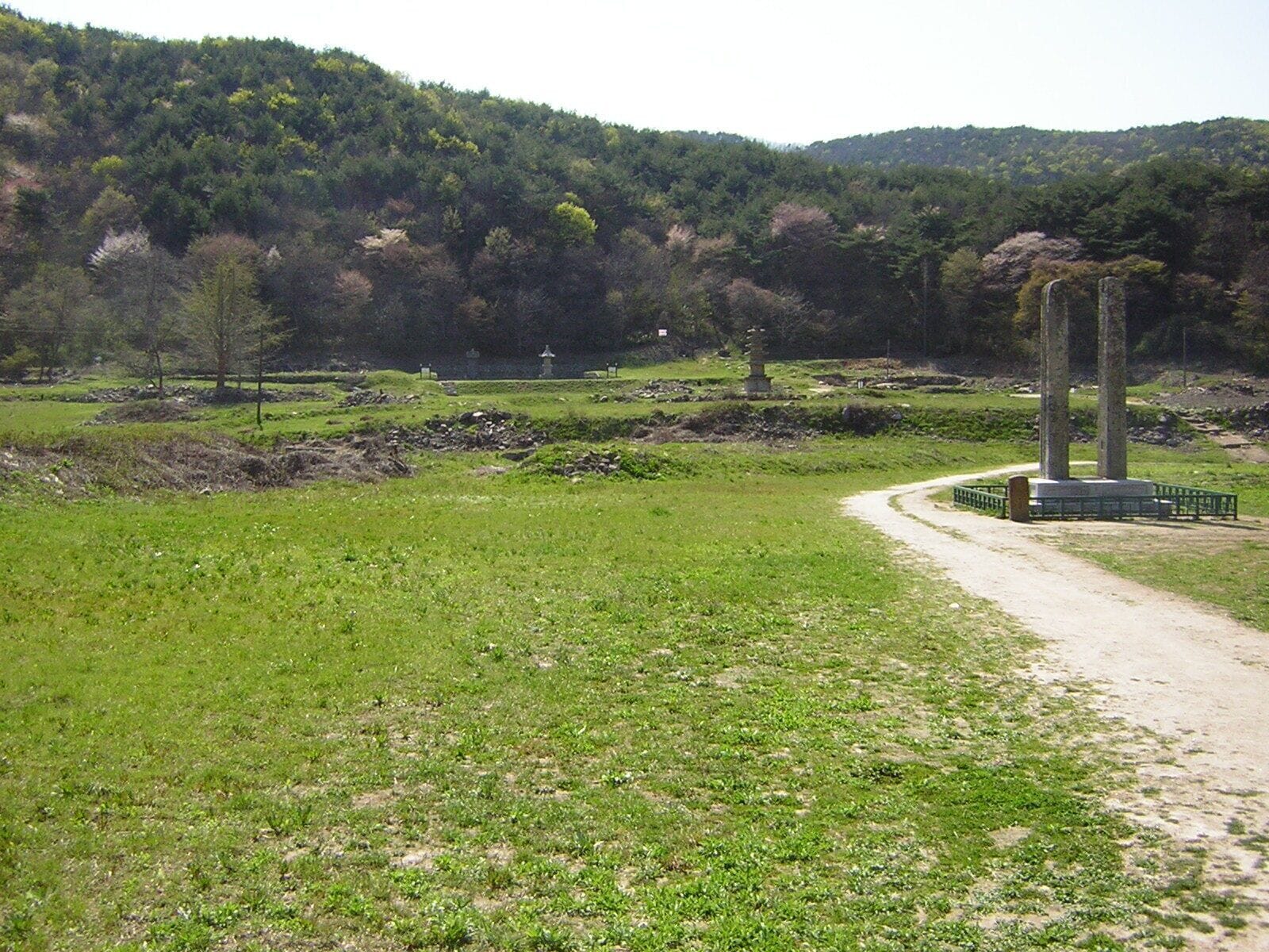 충남 서산시 보원사지 Korea