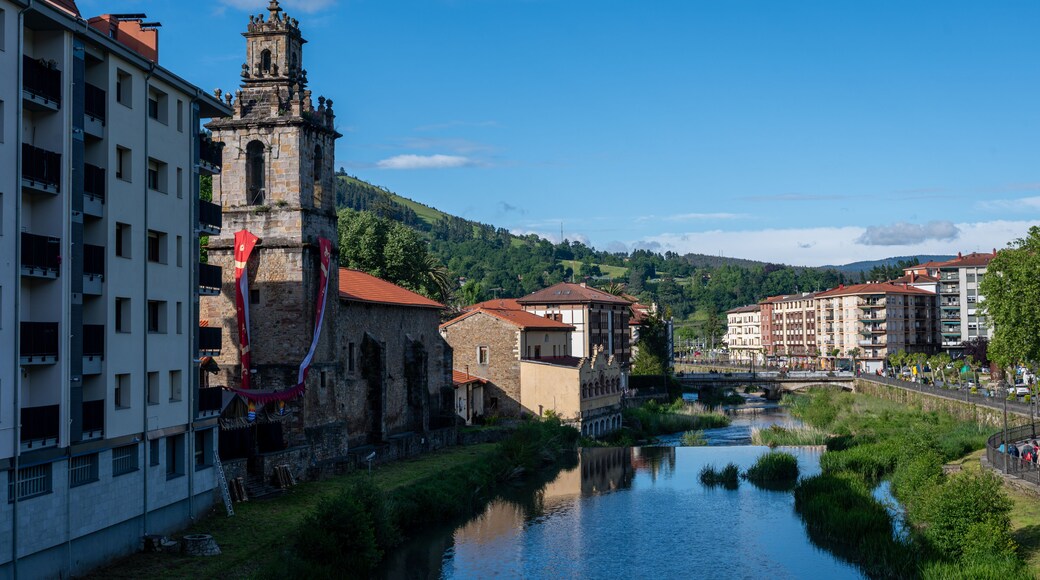 Beautiful medieval town of Balmaseda in the Basque Country, Spain